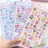 Estética de Dibujos Animados Estilo Japonés 3D Relieve Tridimensional Diamante Acrílico Piedra Preciosa Pegatinas para Niños y Niñas Pegatinas Decorativas Venta al por Mayor