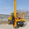 Dingdong Mountain Climbing and Loading Guardrail Pile Driver Steady Pulling and Drilling Guardrail Pile Driver