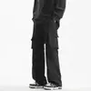 Pantalones casuales holgados nuevos de verano para hombre, pantalones versátiles de moda estilo coreano, pantalones de trabajo ligeros con caída y pierna ancha