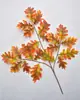 Hojas de árbol artificiales: hojas de arce rojo, hojas de arce japonés, hojas de ginkgo, hojas de plátano de sombra, hojas de sicómoro, hojas de arce de cinco puntas, ramas de aliso, hojas de plástico artificial