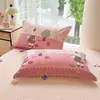 2026 Novo Modelo Classe A Algodão Nuvem Desenho Animado Lençol de Cama Oversized, Amigo da Pele, Estilo Quatro Estações para Dormitório, Colcha de Cama de Cobertura Total 1,5m