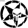 Desejo Amazon Punisher caveira adesivo de carro pentagrama decalque motocicleta caveira corpo adesivo