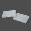 Caja de Almacenamiento de Plástico Transparente Rectangular para Herramientas, Papelería, Cuentas, Piezas de Ferretería, Caja Organizadora para Equipo de Pesca, Empaque de Tarjetas