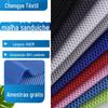 Malha sandwich de poliéster spot de fábrica com furos sandwich 3D tecido para almofada material de sapato tecido para bagagem