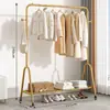 Perchero de pie personalizado para uso en interiores, perchero simple para dormitorio, uso doméstico, tendedero para dormitorio de estudiantes