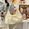 2026 Color Sólido Lindo Diseño de Nicho Bolso de Axila para Mujer con Cordón Fruncido, Bolso de Hombro Estilo Nuevo, Bolso de Mano, Bolso Cruzado