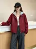 Estilo Novo Primavera 2026 Jaqueta Casual Falsa de Duas Peças Versátil Emagrecedora Versão Coreana Curta Moda Patchwork Top Tendência Roupas Femininas
