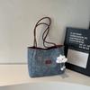 Bolso Casual Nuevo de Gran Capacidad para Mujer 2025 Moda Casual Retro Nicho para Viajero Bolso de Hombro Estilo Extranjero Bolso Tote