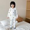 Conjunto de ropa interior infantil, pijamas de bebé de verano, primavera y otoño, ropa de bebé con aire acondicionado, ropa fina dividida con aire acondicionado, manga larga