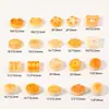 Accesorios de Resina para Manualidades Dibujos Animados Comida Artificial Juguete Pan Sándwich Pegamento de Crema Parche para Teléfono Móvil Llavero Parche para Refrigerador