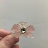 Exquisitos pasadores pequeños con forma de lazo, adecuados para cabello fino, pinzas de tiburón de clip medio, pasadores dulces para flequillo de lado, horquillas y accesorios para el cabello para mujeres