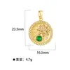Collar de Meteorito Dorado de Moda Europea y Americana para Mujer, Cadena de Clavícula Estrella de Seis Puntas Personalizada, Elegante y con Estilo al por Mayor