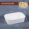 Cajas de Almuerzo Desechables de Papel Kraft para Catering, Cajas de Empaque Comercial, Cajas para Llevar Sushi y Comida Ligera, Cajas de Almuerzo Aptas para Microondas y Resistentes a Altas Temperaturas
