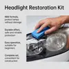 Kit de Cuidado y Pulido para Faros de Coche Limpieza, Mantenimiento y Restauración del Brillo de los Faros del Coche Agente de Cuidado de Pulido Conveniente