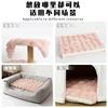 Alfombrilla Cálida para Arena de Gato, Manta para Dormir, Nido para Gato, Almohadilla Suave para Jaula de Gato, Manta para Perro Mascota Gato