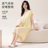 Novos Pijamas Femininos de Verão Algodão Modal com Bojo Manga Curta Fresco Tamanho Plus Size Sexy Roupa de Dormir