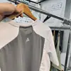 Refrigerante, Transpirable, Absorbe el sudor, 7A Anti-Jun, Protección solar UPF50+, Panel de malla, Unisex, Corte holgado, Camiseta de secado rápido para exteriores
