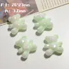 Cadena para Teléfono Móvil de Oso Lindo con Agujero Recto Colgante para Coche Llavero de Cuentas DIY Collar de Oso Multicolores Hecho a Mano Coreano Pendientes
