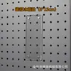 Creativo Dibujo Animado Acrílico Transparente Mini Imán para Refrigerador Marco de Fotos Rectangular Largo Pequeño Marco de Fotos Sin Necesidad de Taladrar