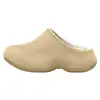 Pantuflas de Algodón Impermeables para Mujer, Nuevo Estilo Otoño/Invierno 2026, Hogar Interior, Felpa Cálida Adicional, Se Pueden Usar al Aire Libre, Antideslizantes, Suela Gruesa, Pantuflas de Algodón