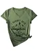 Eu Não Estive em Todos os Lugares Site Independente Amazon Camiseta Feminina Decote V Manga Curta Elegante e Confortável