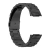 Adecuado para fitbit charge 6 pulsera milanesa charge 5 pulsera de acero metálico de tres cuentas