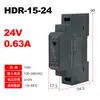 Fuente de Alimentación Conmutada para Carril DIN 24v12V Carril CC M E N-75/120W Mingwei