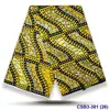 Tela de Batik Doble Cara Estilo Transfronterizo de Comercio Exterior con Colores Brillantes para Faldas de Mujer y Telas Estampadas Étnicas en Stock al por Mayor