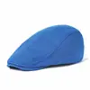Gorra de Pato de Lana de Color Sólido Simple Bai Xiaoyuan para Hombres y Mujeres Gorra Adelantada de Otoño Bailey Hat de Comercio Exterior de AliExpress
