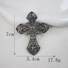 Funda para teléfono móvil Kwai Sha Cross Diamond Cross, salida de aire para coche, accesorios de aleación DIY, caja de regalo directa de fábrica