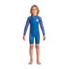 Traje de Neopreno Térmico de Protección Solar de Manga Larga de Una Pieza Personalizado para Niños y Niñas Snorkel y Surf a Prueba de Frío Traje de Baño Grueso