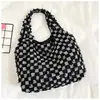 Bolsa de ombro grande capacidade estilo coreano transfronteiriça para mulheres, nova bolsa tote jeans 2026, bolsa de ombro fashion