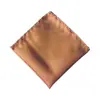 20 Anos de Experiência em Venda por Atacado de Fábrica, Lenço de Bolso Quadrado Formal Masculino de Cor Única, Lenço de Bolso para Terno Jacquard de Alta Qualidade, Inserção de Lenço de 22cm