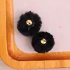 Bolas Colgantes Pequeñas de Peluche Lindas de Colores Macaron para Pendientes DIY, Accesorios para el Cabello, Colgantes para Bolsos, Dijes para Collares y Pequeños Accesorios para Ropa