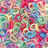 Elástico de Cabelo DIY, Elástico de Cabelo Trançado à Mão, Elástico de Cabelo de Borracha Infantil, Pulseira de Menina, Pulseira de Presente Criativo, Joia de Mão para Melhor Amigo