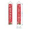 Bandeira Pendurada de Couplet de Natal 2026 Cruzamento Grinch Quebra-Nozes Amazon Jardim Varanda Bandeira Decorativa