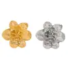 Brincos de Orelha Florais Sem Furo, Design de Nicho de Luxo Leve Europeu e Americano, Novos Presilhas de Orelha Flor de Rosa, Brincos Sem Furo para Mulheres