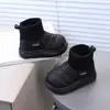 Zapatos de Algodón Cálidos Versátiles Nuevos para Niñas Otoño/Invierno 2026, Zapatos Planos para Bebé Elegantes con Forro de Felpa, Abrigados Antideslizantes Botas de Nieve