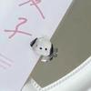 Horquilla con clip superior de Sanrio con forma de corazón para niña, accesorio para el cabello con combinación de Kulomi