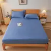 Tela de grado A para maternidad e infantil, adecuada para todas las estaciones, color liso simple, sábana bajera 100% algodón, pieza única, sábana bajera individual, envío directo disponible