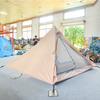 Tienda Individual de Camping Piramidal Ecológica para Exteriores Ultraligera Segura y Cómoda Refugio contra el Viento y la Lluvia Tienda de Campaña