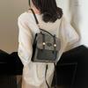 Bolso de Hombro de Moda 2024 Nuevo Versátil Retro para Viajero Pequeño Bolso Cuadrado Mochila de Estudiante