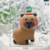 Capivara Pequeno Pingente Boneca Caixa Surpresa Desenho Animado Capivara Pingente de Chaveiro Sanrio Capivara Pequena Figura