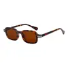 Óculos de Sol Quadrados Minimalistas Casuais Personalidade Versátil Celebridade da Internet Óculos de Sol Tendência Retro Novos Moda Feminina