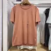 Camiseta Unisex Estilo Japonés 2026 Cuello Redondo Manga Corta Algodón de Fibra Larga Casual Moda Nuevo Modelo 475357 465494