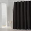 Cortina de ducha de lino sintético personalizada transfronteriza, cortina divisoria para baño, sencilla y moderna, impermeable y antimoho.