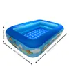 Piscina Inflável de Bolhas com Fundo, Impressa, Duas Camadas/Três Camadas, 1,35m/2,01m, Atravessando Fronteiras, Atacado de Fábrica