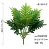 Plantas Verdes Transfronterizas, Plantas en Maceta de Hoja de Palma Areca, Decoración Interior y Exterior, Plantas de Hoja de Hierro, Árboles Artificiales, Bonsái, Simulación de Palma Areca