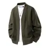 Jaqueta Cardigan Casual Masculina Plus Size Oversized Solta Estilo Coreano Europeu e Americano Estilo Hong Kong Transfronteiriço Comércio Exterior Atacado Bonito