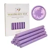 Barra de Cera para Sellar Sello Redondo de Sello Barra de Cera Monocolor 10 Barras Caja de Color Mixto Fabricante de Cera para Sellar Sobres Venta al por Mayor